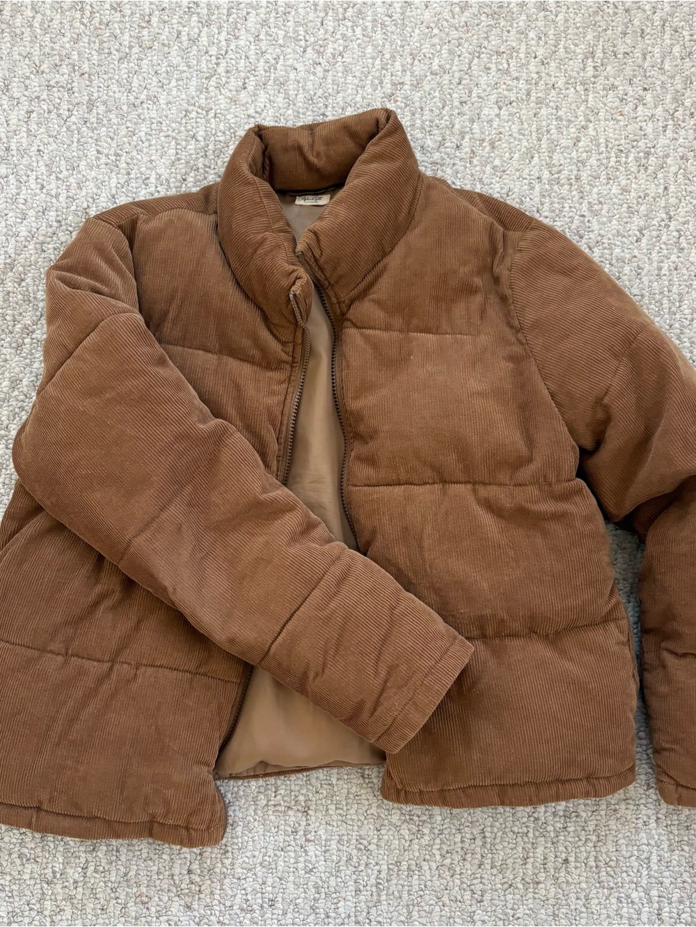 Brandy Melville Corduroy Jacket in Brown